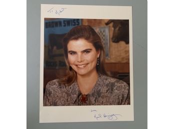 Signed 8 X 10 Glossy Photo Of Actress Mariel Hemingway - Manhattan, Star 80, Lipstick