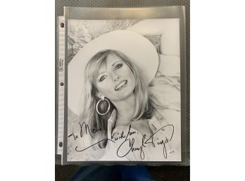 Cheryl Tiegs  Signed B/W Photo - Super Model