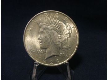 1924 Silver Peace Dollar