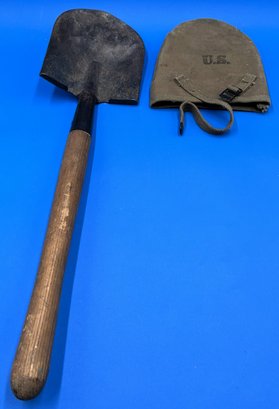 Vintage U.S Army Combat Folding Field Shovel - (TR)