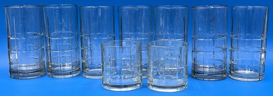 Tall & Small Drinking Glasses Bundle - (K1)