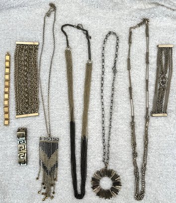 Vintage Cocktail Jewelry #3 Long Necklaces & Bracelets
