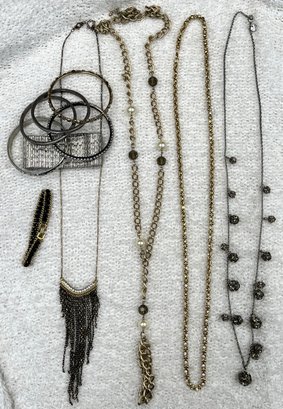 Vintage Cocktail Jewelry #7 Long Necklaces & Bracelets