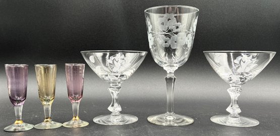 Collection Of Stemware - (B1)