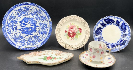 Vintage Decorative Plates & Dishes - (B1)