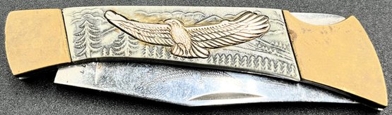 Vintage Unbranded Eagle Pocket Knife - (LR)
