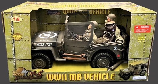 21st Century Toys Ultimate Soldier Extreme Scale 1:6 WWII MB Vehicle & 2 Soldiers - (LR)