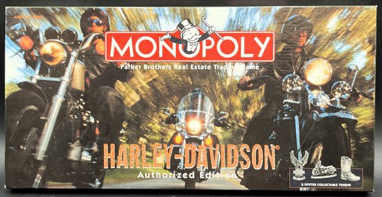 HARLEY DAVIDSON Monopoly Game - (A1)