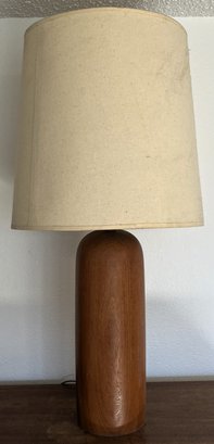 Vintage Wood Table Lamp - (D)