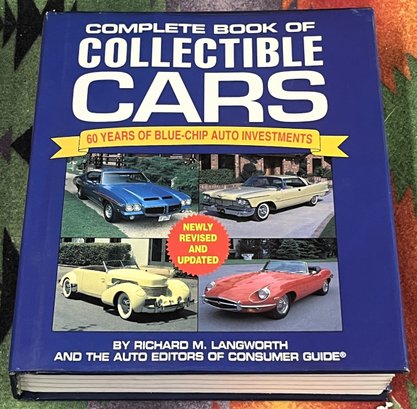 Collectible Hardcover Collectable Car Book - (A5)