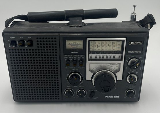 Vintage Panasonic 8 Band AM/FM Short Wave Radio (Model #RF-2200)
