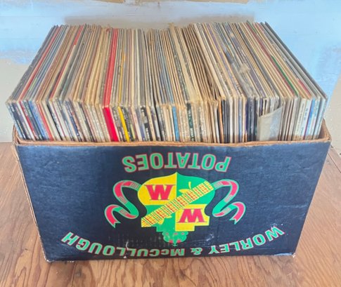Collection Of Over 100 Vinyl Record Albums
