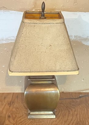 Vintage Small Metal Table Lamp