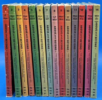 Encyclopedia Of Avation And Space Sciences 14 Book Set 1967 - (TR3)