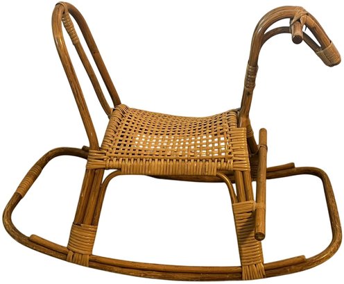 Wood Rocking Chair/horse - (BTB)