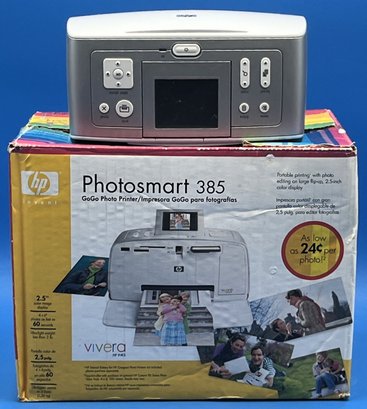 HP Photosmart 385 Go Go Photo Printer - (TR2)