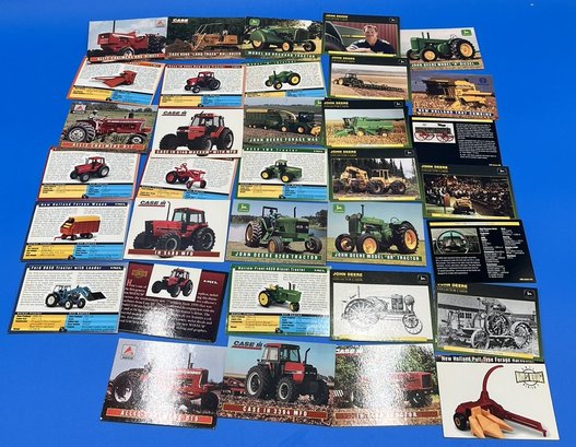 Lot Of 33 Tractor Collector Cards - (A5)