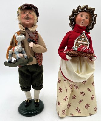 Young Santa & Mrs. Claus Figurines - (LR)