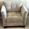 Set Of 2 Stylish Accent Chairs With Pillows -