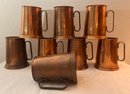 Old Dutch Solid Copper Mugs (portugal)