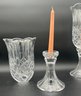 Gorgeous Cut Crystal Candle Holders, Lenox Candles & More (CNB1)