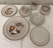 Vintage Baroque Stoneware Dishes 'Autumn Fair' & Others W/out Pattern (KB5)