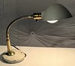 Vintage Metal Goosneck Desk Lamp - (BB4)