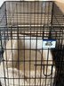 Pet Lodge Metal Kennel With Bed
