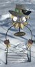 Lots Of 3 Metal Scarecrow 'Welcome' Yard Display Decorations With 2 Bonus Halloween & Thanksgiving