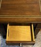 Wood Veneer 1 Drawer End Table (1of2)