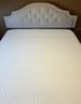 Upholstered Headboard King Size Bed With Zinnus Memory Foam Mattress - (UBR1)