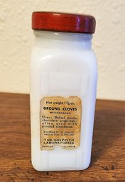 Vintage Griffith Laboratories Ground Cloves Jar