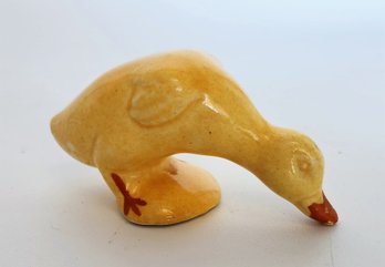 Vintage Duck Ceramic Figurine