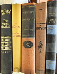 Vintage Book Bundle #9 -  Assorted Authors (Joyce, Knopf & More) - 5 Books