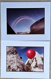 2 Matted Photographs - Numbered - Signed By Ralph Wolff