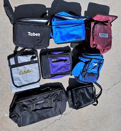 Variety Of Sporting And Insulated Bags