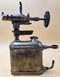 Vintage Detroit Torch And Mfg. Company Brass Handheld Blow Torch - (PR)