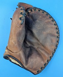 Vintage Leather Catcher's Mitt - (FR)
