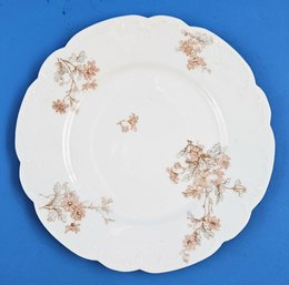 Vintage HAVILAND CO. LIMOGES Floral Design Plate - (FR)