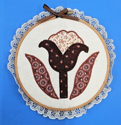 Vintage Flower Blossom Embroidery In Hoop - (FR)