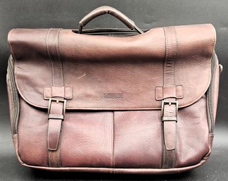 KENNETH COLE REACTION Leather Shoulder Bag - (T5)
