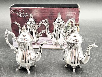 Studio Nova - Silver Plated Salt & Pepper Shakers