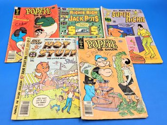 Lot Of 5 Vintage Comic Books - (T19)