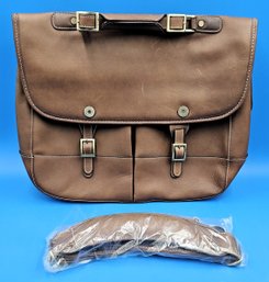 Leather Attache Case - (T27)
