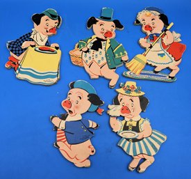 Vintage Mother Goose Pin-ups Bundle 1951 - (T27)