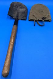 Vintage U.S Army Combat Field Shovel - (TR)