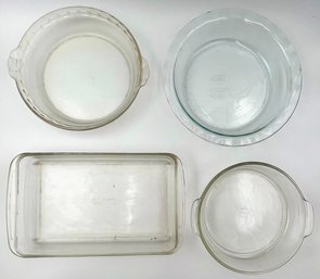 Glass Pyrex Baking Dishes (d55)