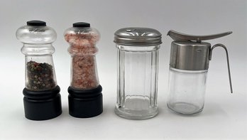 S&P Grinders With Sugar & Syrup Dispensers (d60)