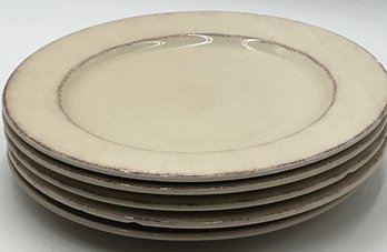 Pier 1 Italian Made Stoneware Plates - (KC2)