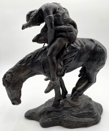 Native American Horse Statue